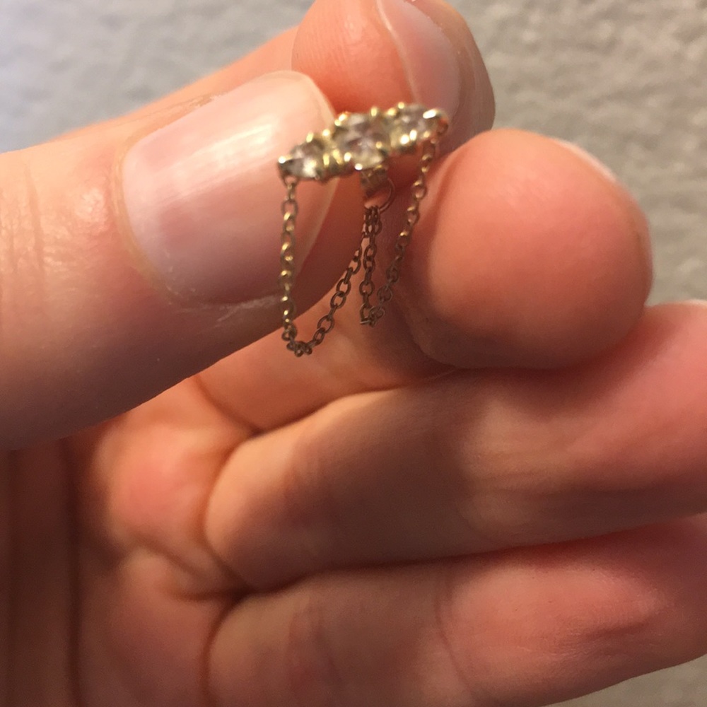 🥳 Catbird Gold Diamond Sleeping Beauty Earring! ✨